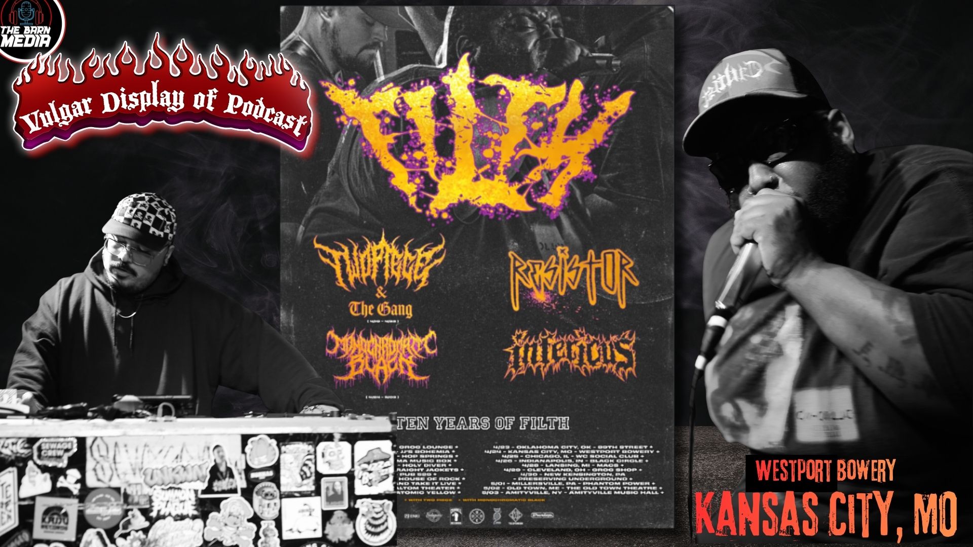 Filth Takes Kansas City Back to tha Gutta – The Barn